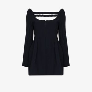 Shushu/Tong tailored scoop neck mini dress
